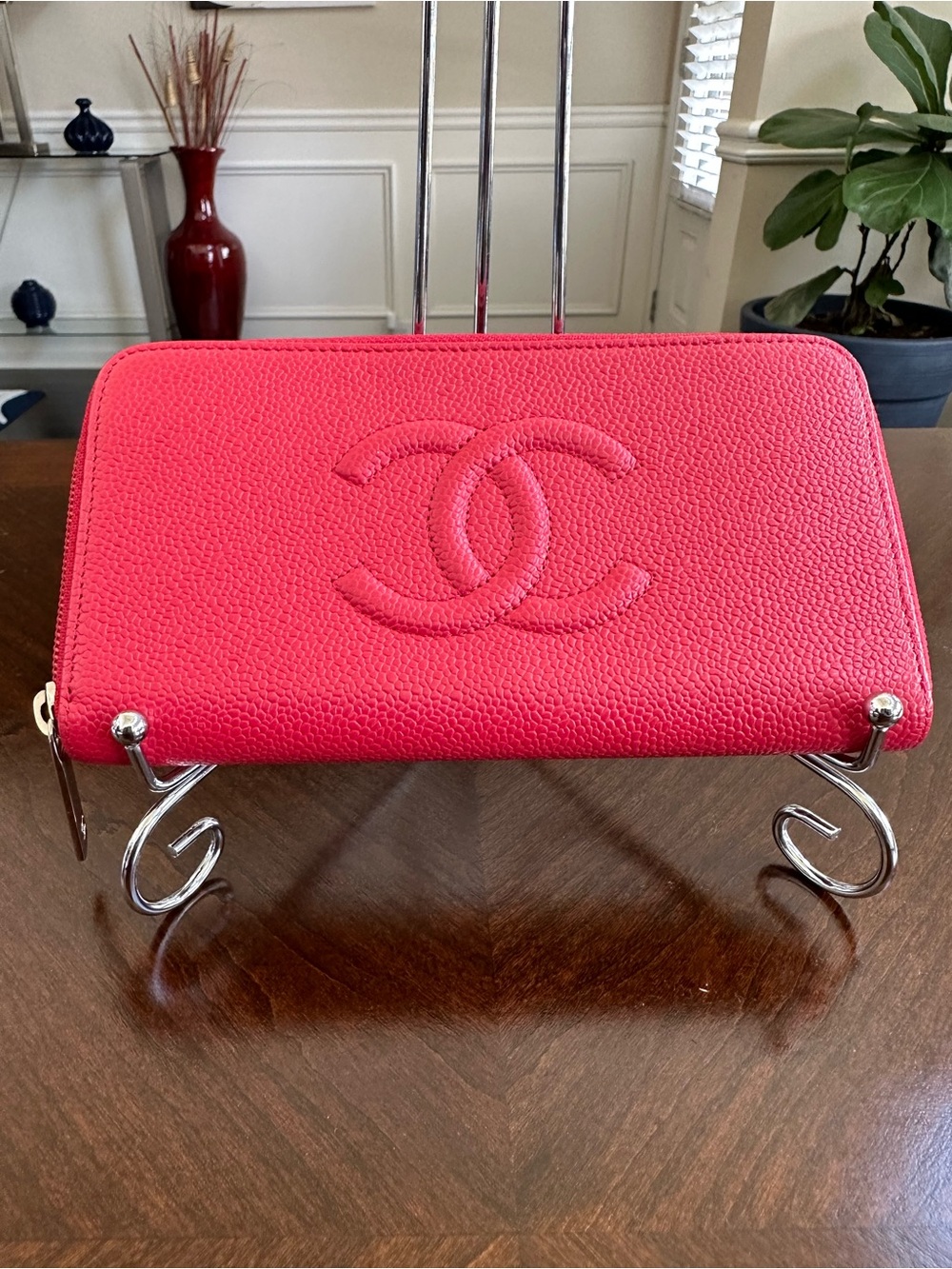 CHANEL Timeless Zip-Around Wallet